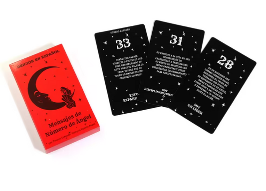ORÁCULO MENSAJES DE NÚMEROS DE ÁNGELES - 53 Cartas