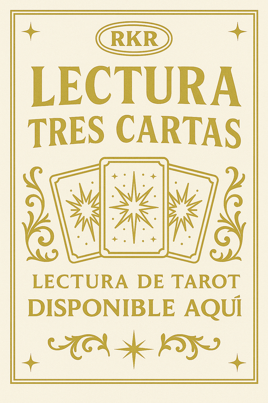 Lectura de Tarot - 3 Cartas