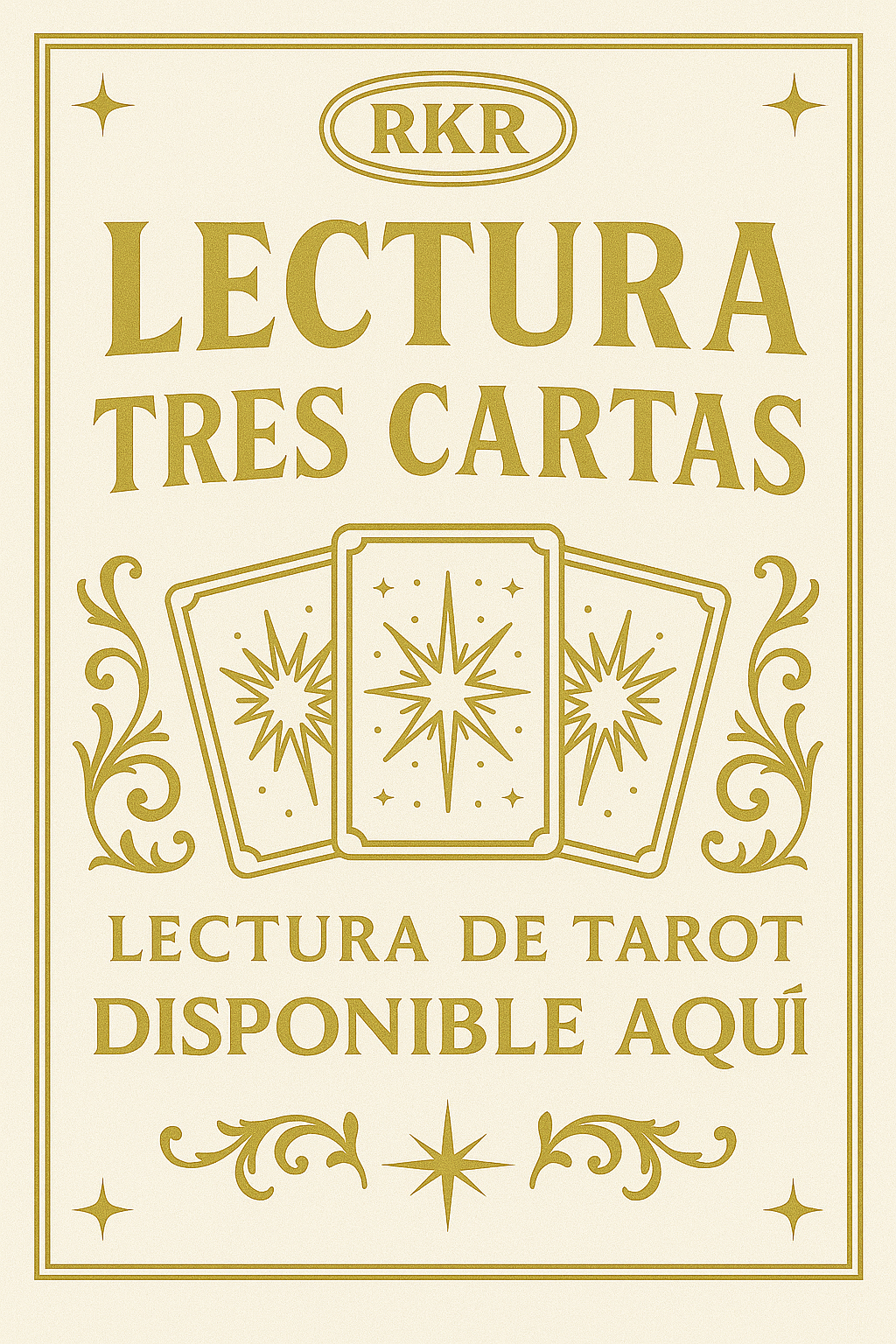 Lectura de Tarot - 3 Cartas